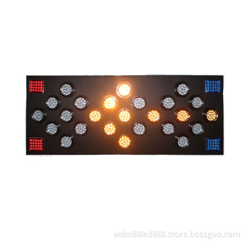 flashing traffic light module directional arrow board